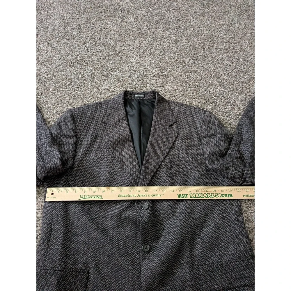 Stafford Herringbone Wool Cashmere Blazer‎ Suit Jacket 44R South Africa Made